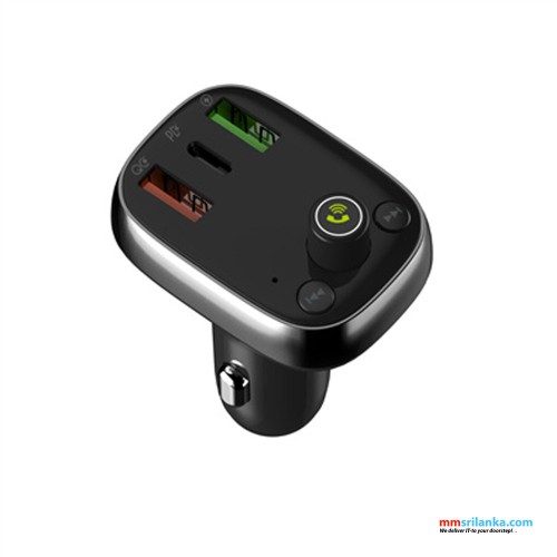 LDNIO C704Q 30W Car charger bluetooth 5.0 player (6M)